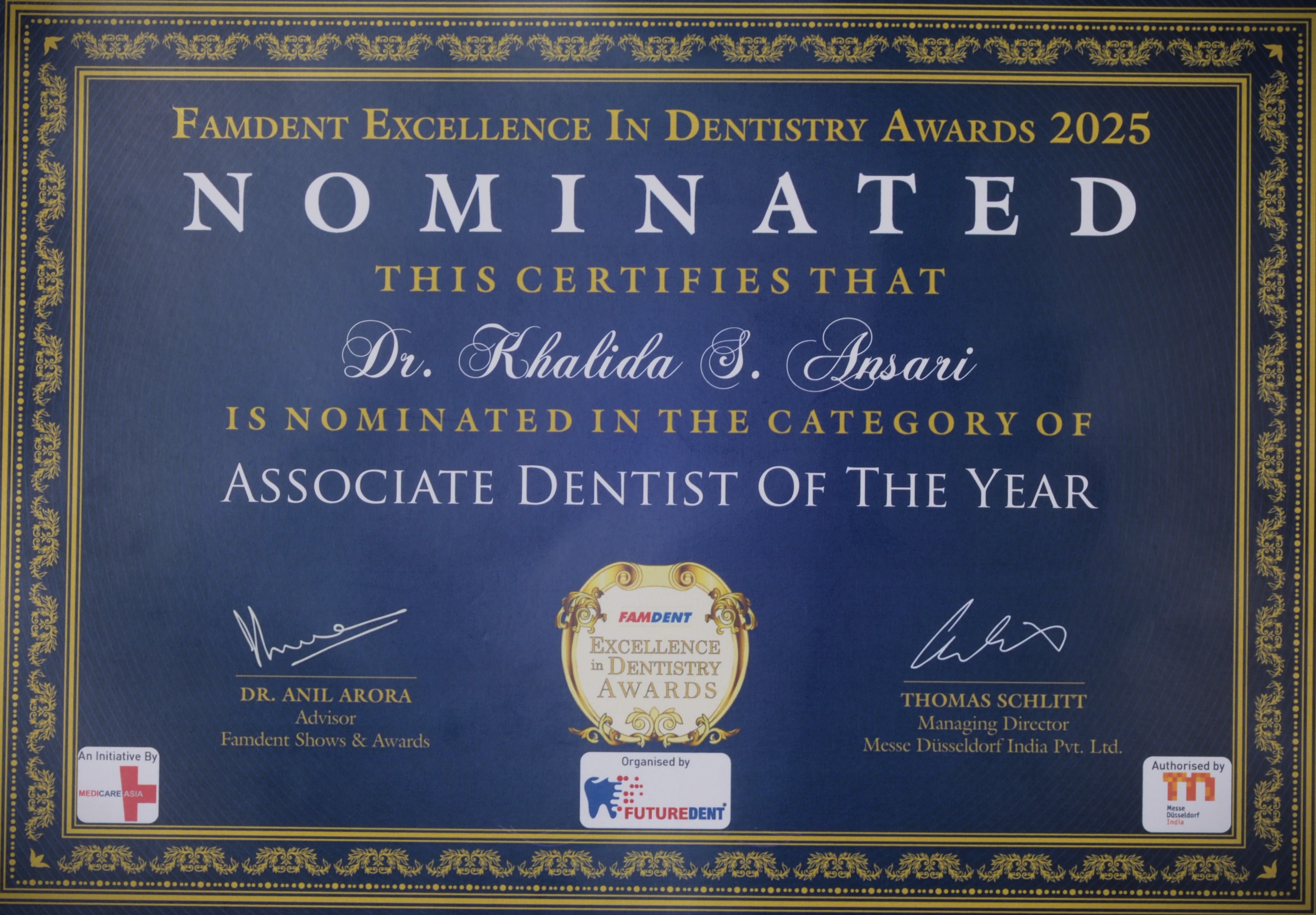 Associate Dentist of The Year