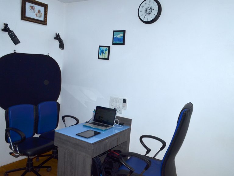A dental consultaion room at South Mumbai clinic