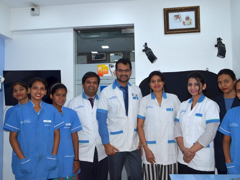 Dentists and Nurses at South Mumbai clinic