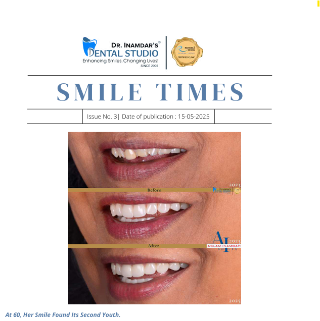 At 60, Her Smile Found Its Second Youth.